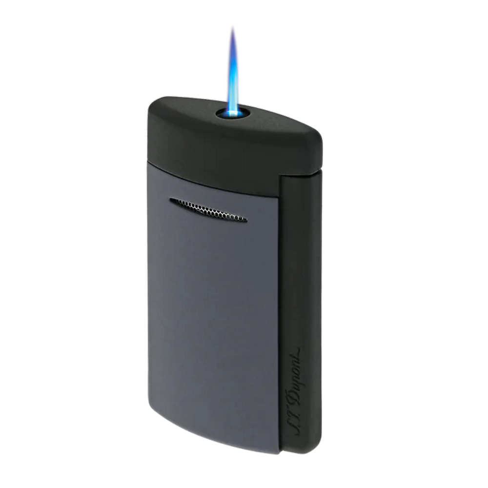 DUPONT MINIJET 3 - Matt Black and Graphite - Lighter from Dupont at The Prince Webshop