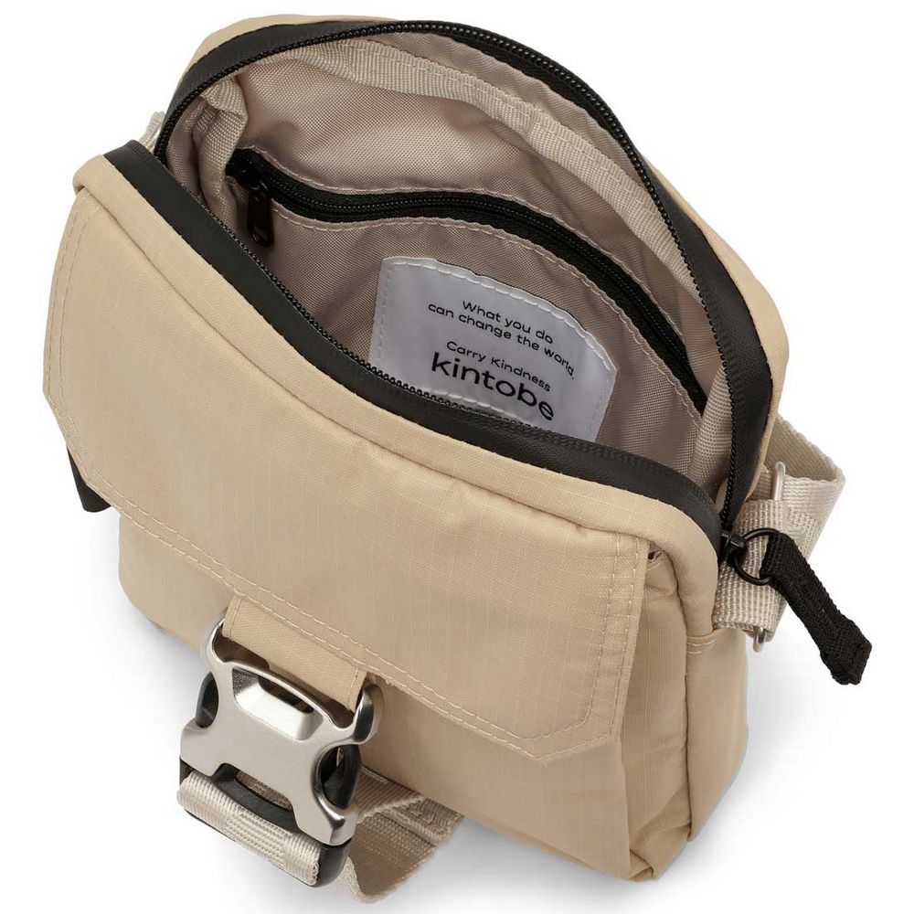 KINTOBE NICO mini messenger bag - Dusty Dune - Bag from kintobe at The Prince Webshop