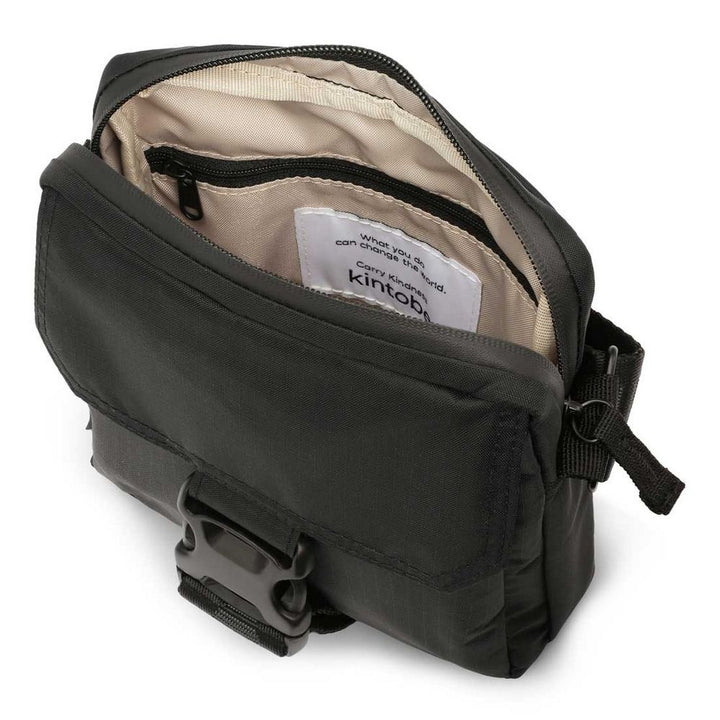 KINTOBE NICO mini messenger bag - Black - Bag from kintobe at The Prince Webshop