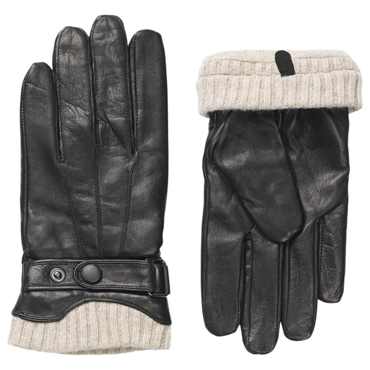 MJM Ralph Leather Gloves - Black w/Liner - Gloves from M.J. MICHAELSEN A/S at The Prince Webshop