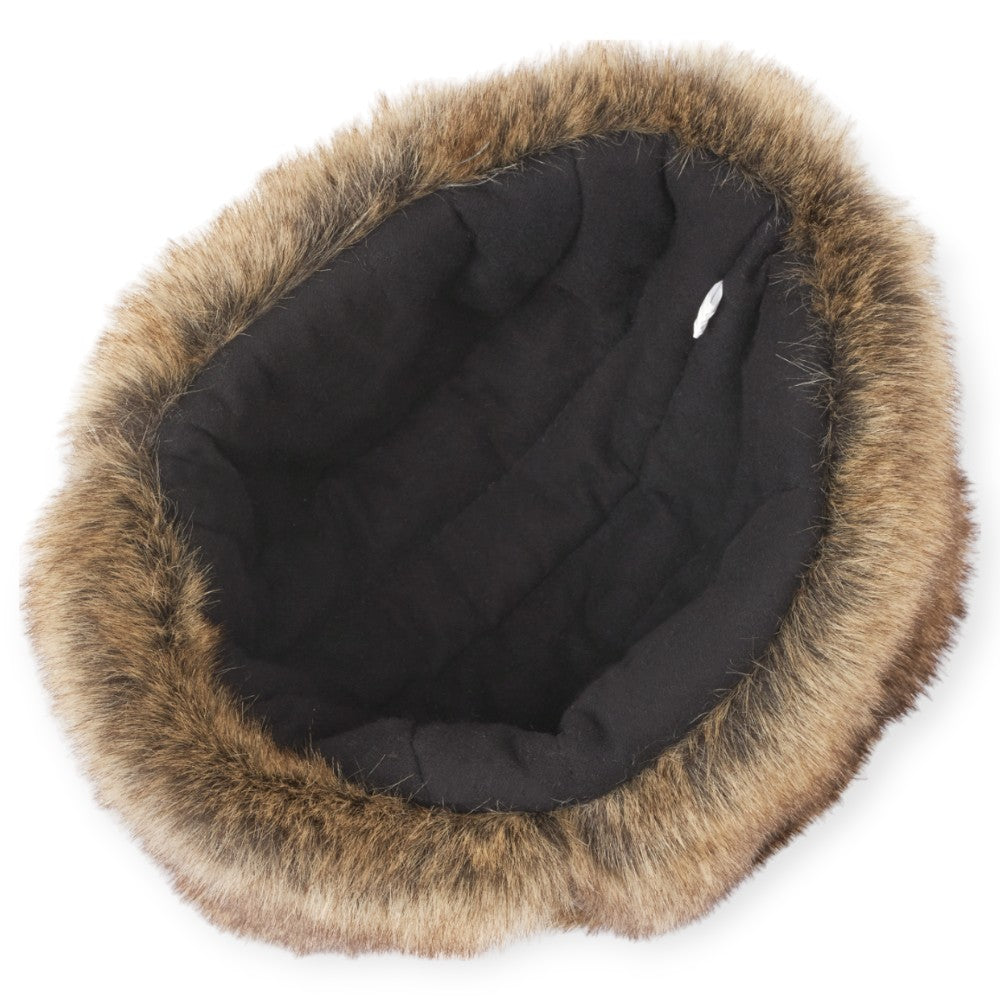 MJM Trapper Hat 42 - Faux Leather/Fur - Brown - Hat from MJM Hats at The Prince Webshop