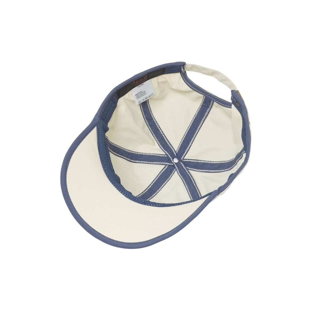 MJM 2-Tone Taslan Baseball Cap UPF50+ / Beige - Baseball Cap fra MJM Hats hos The Prince Webshop