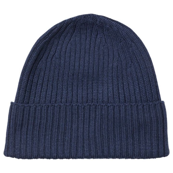 MJM Beanie in 100% Merino Wool - Navy blue Beanie - Beanie from M.J. MICHAELSEN A/S at The Prince Webshop