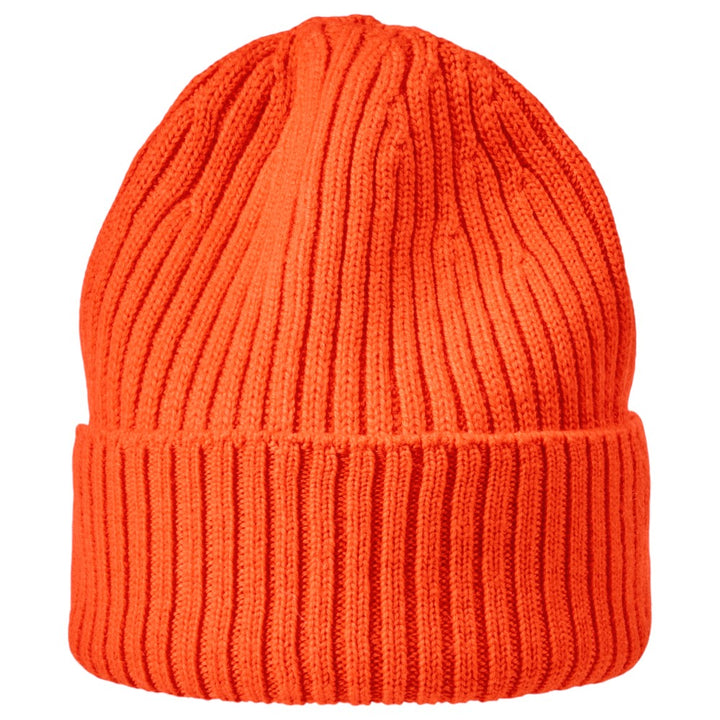 MJM Beanie in 100% Merino Wool - Orange Beanie - Beanie from M.J. MICHAELSEN A/S at The Prince Webshop
