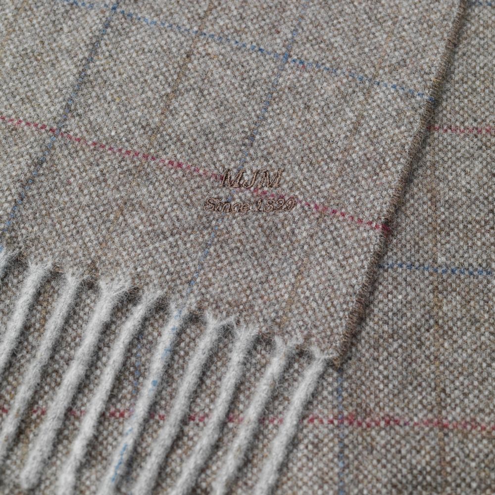 MJM Scarf MAX 32 Wool/Cashmere Brown - 100% Wool - Scarf from M.J. MICHAELSEN A/S at The Prince Webshop