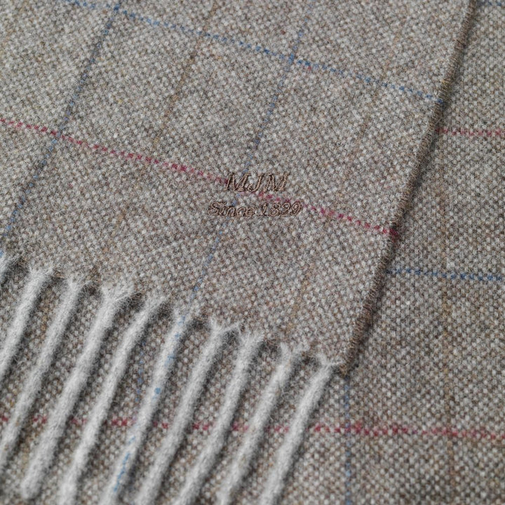 MJM Scarf MAX 32 Wool/Cashmere Brown - 100% Wool - Scarf from M.J. MICHAELSEN A/S at The Prince Webshop