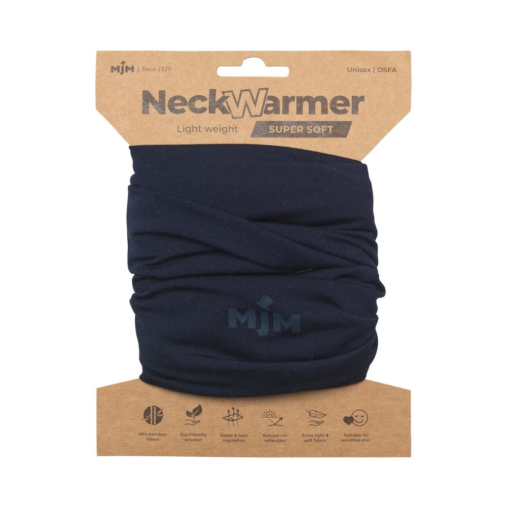 MJM Neck Warmer - Navy Bamboo Neck warmer - Neck scarf from M.J. MICHAELSEN A/S at The Prince Webshop