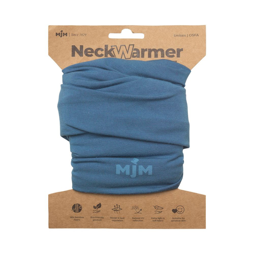 MJM Neck Warmer - Light Blue Bamboo Neck warmer - Neck scarf from M.J. MICHAELSEN A/S at The Prince Webshop
