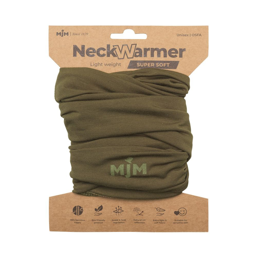 MJM Neck Warmer - Green Bamboo Neck warmer - Neck scarf from M.J. MICHAELSEN A/S at The Prince Webshop
