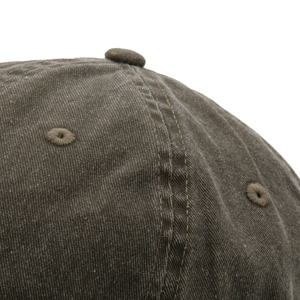 MJM Docker Cap Dyed Cotton Twill - Oliven - Docker Cap fra MJM Hats hos The Prince Webshop