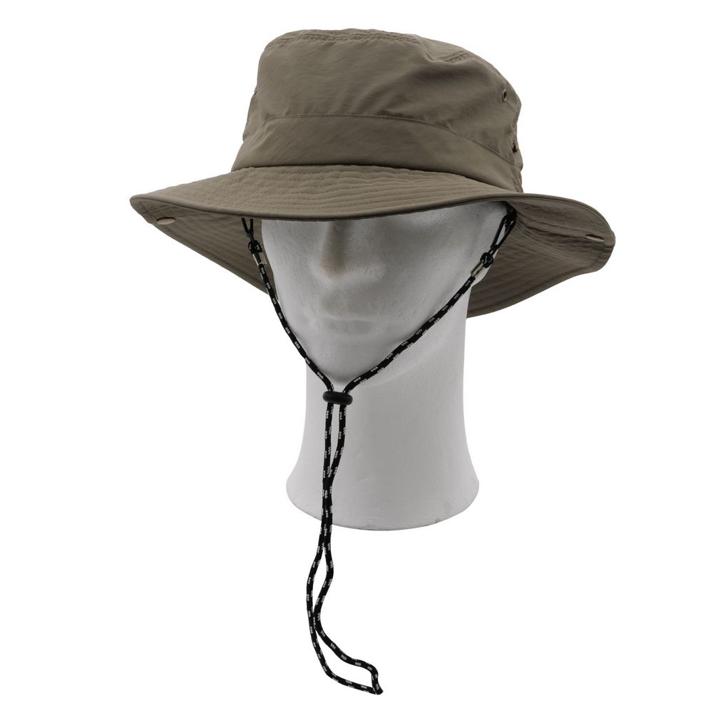 MJM Lortevejrs Bucket Hat - Recycled Polyamid - Oliven - Bucket Hat fra MJM Hats hos The Prince Webshop