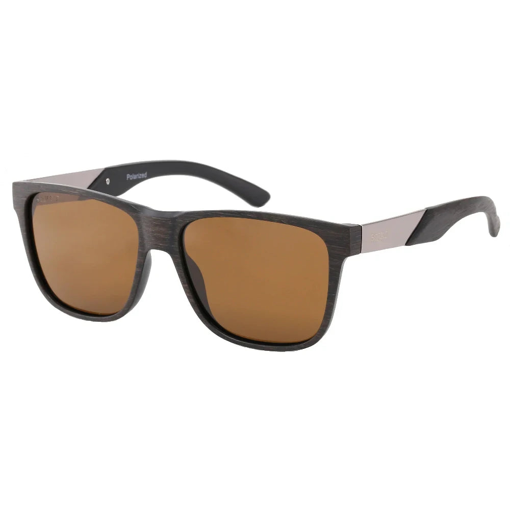 Squad Classic Style Square UV400 Polarized Sunglasses - 3 Farver - Solbriller fra Squad Eyewear hos The Prince Webshop