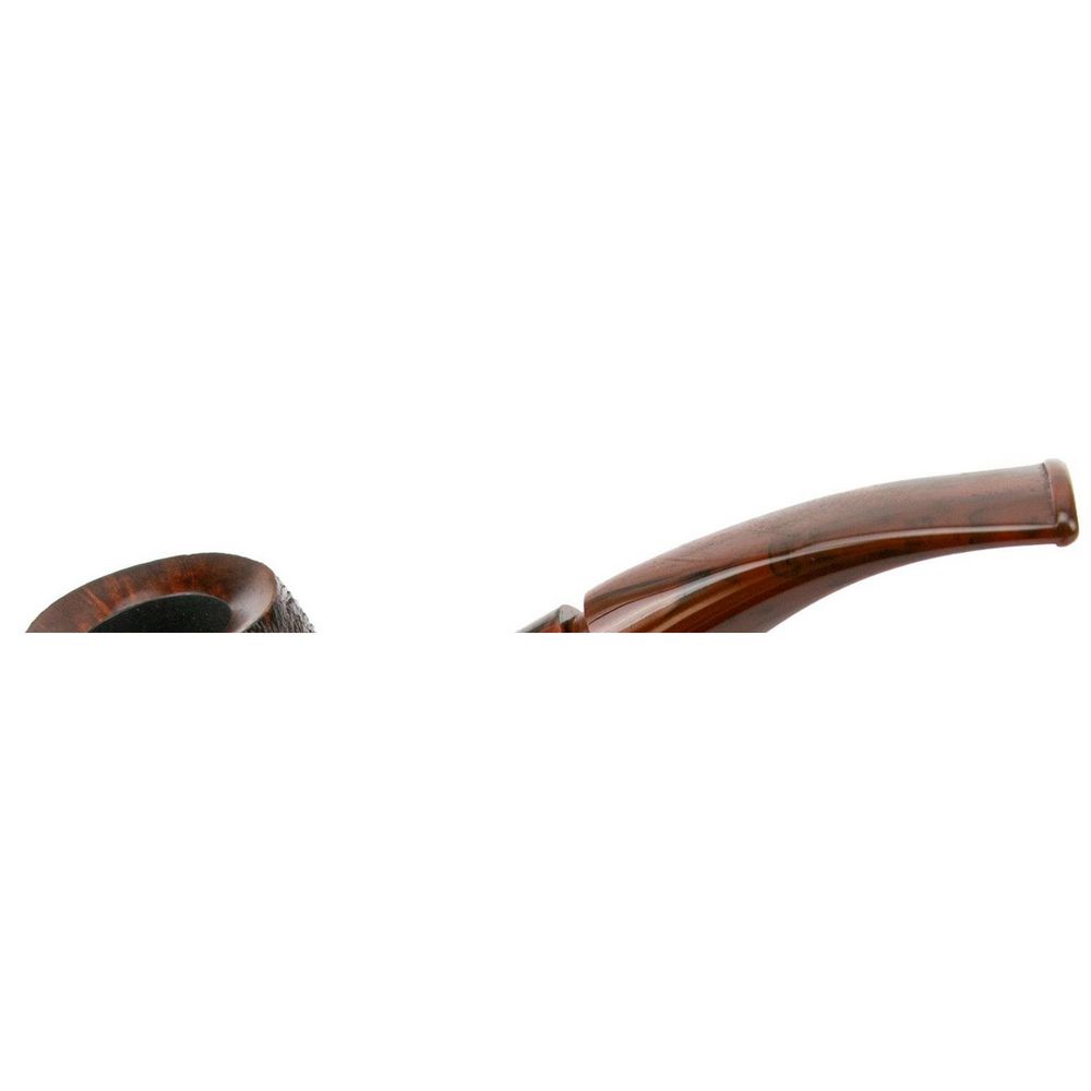 Cesare Barontini "Lido" Børstet Halvbøjet Pibe - Elegant Luxus - Pibe fra Cesare Barontini hos The Prince Webshop