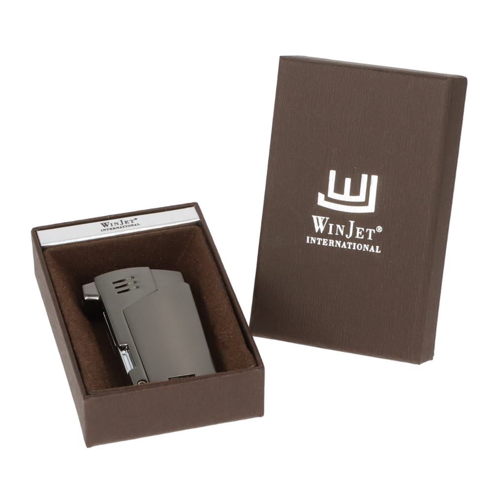 Winjet International Pibe Lighter med Bestik - Antracit - Lighter fra Winjet hos The Prince Webshop