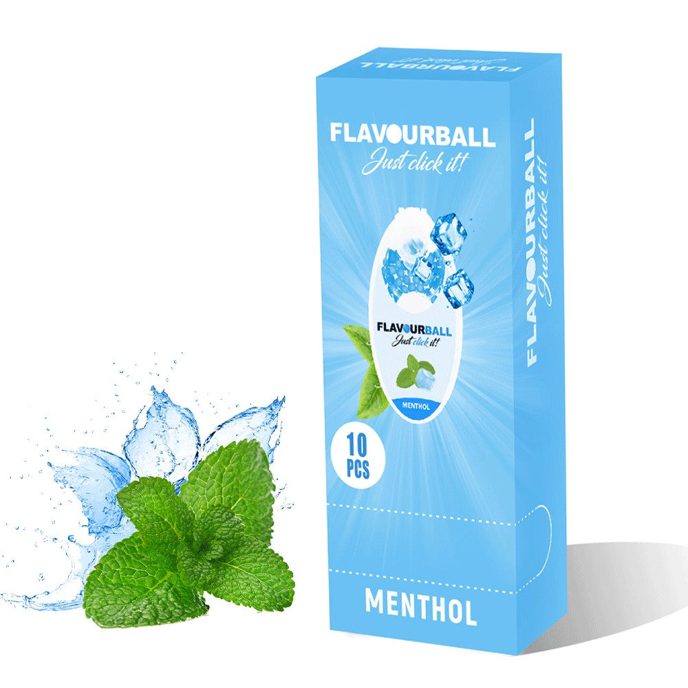 10 x 100 pcs Menthol Flavor Balls Aroma Balls in Pod - Aroma Balls from FLAVOR BALLS at The Prince Webshop