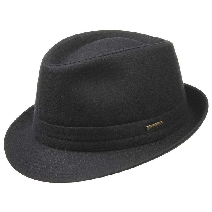 Stetson Black Wool Trilby - 100% Blues Brothers Style - Trilby Hat from Stetson at The Prince Webshop