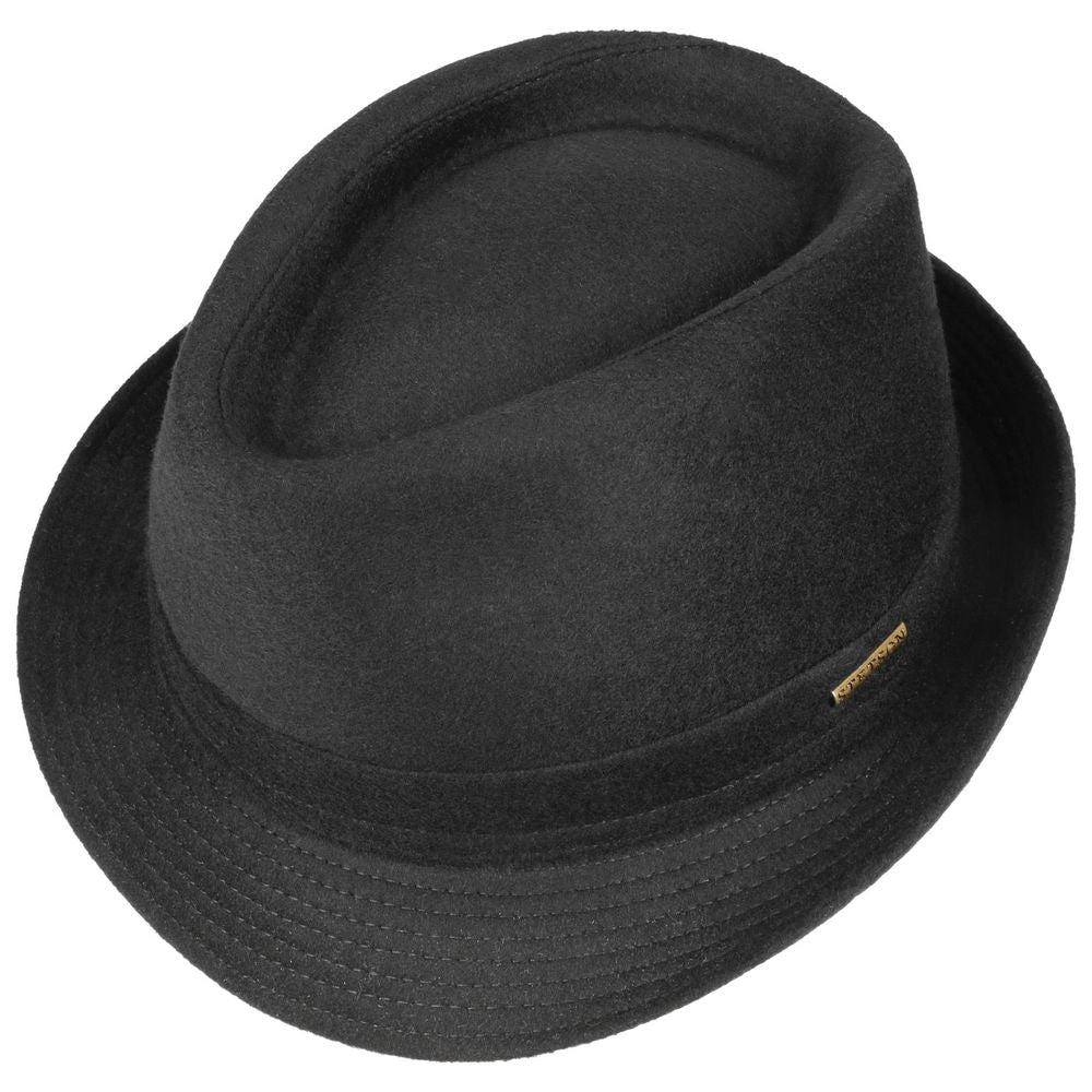 Stetson Black Wool Trilby - 100% Blues Brothers Style - Trilby Hat from Stetson at The Prince Webshop