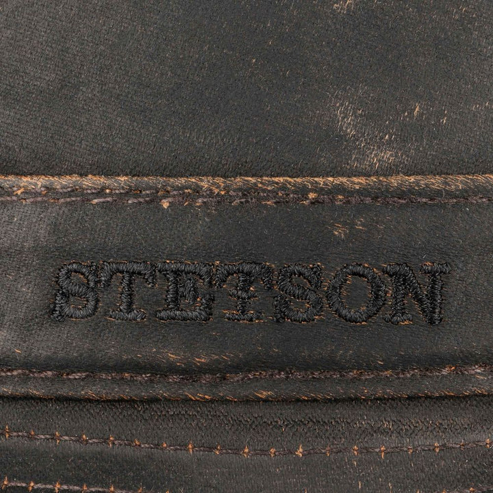 Stetson CO/PES Trilby Hat - Brunt Oilskin Look - Trilby Hat fra Stetson hos The Prince Webshop
