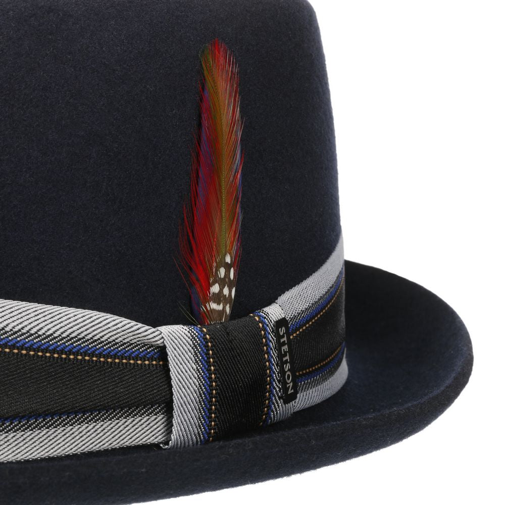 Stetson Diamond Woolfelt - Navy Wool Felt Hat - Hat from Stetson at The Prince Webshop