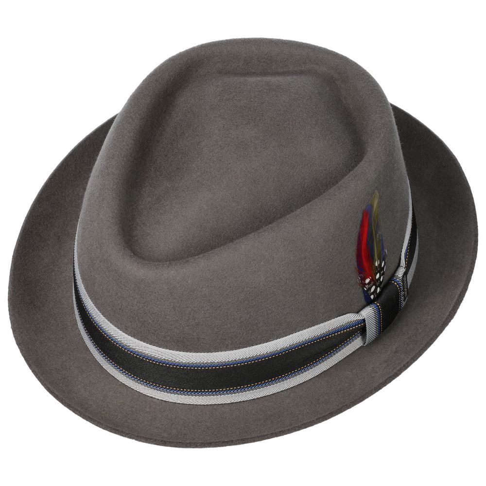 Stetson Diamond Woolfelt - Anthracite Wool Felt Hat - Hat from Stetson at The Prince Webshop