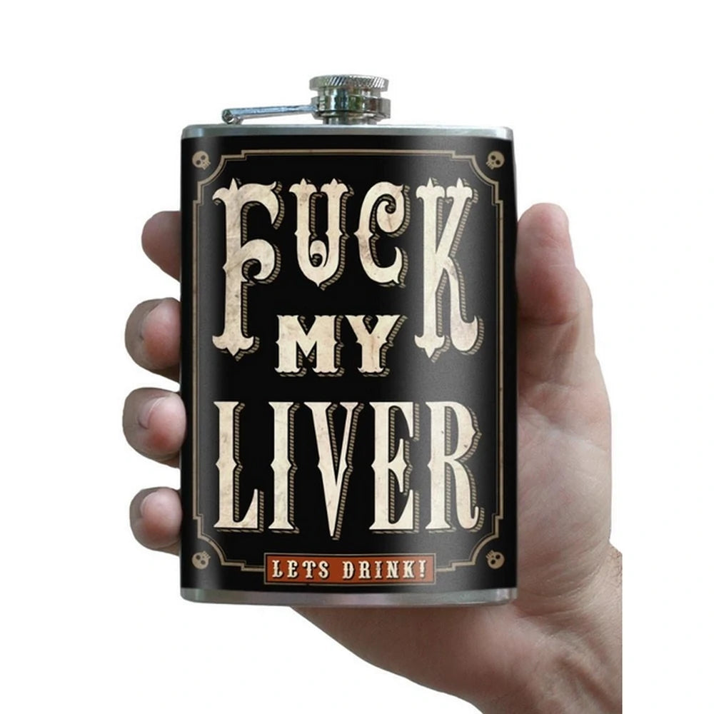 Trixie & Milo Pocket Square - F*ck My Liver - Pocket Square from Trixie & Milo at The Prince Webshop