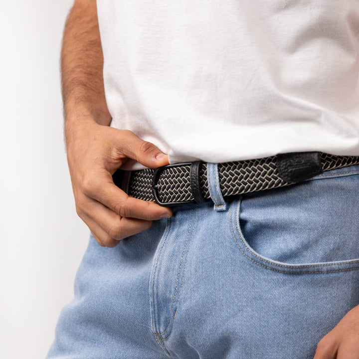 BILLYBELT Haka Woven Elastic Belt - Elastisk Komfort Bælte - Bælte fra Billybelt hos The Prince Webshop