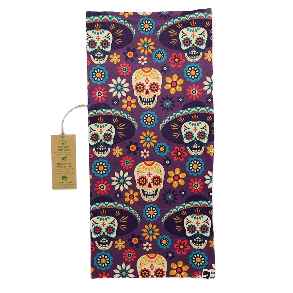 Mexican Skull Bandana - Multifunctional Scarf - Scarf from Scarf Designers Berlin at The Prince Webshop