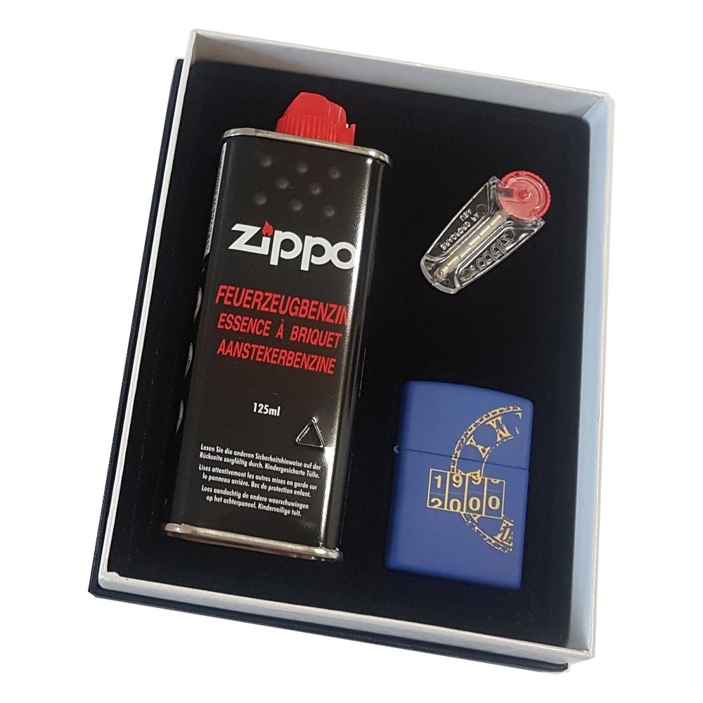 Original Zippo Millenium Lighter i Gaveæske - TOPTILBUD ! - Zippo Lighter fra Zippo hos The Prince Webshop