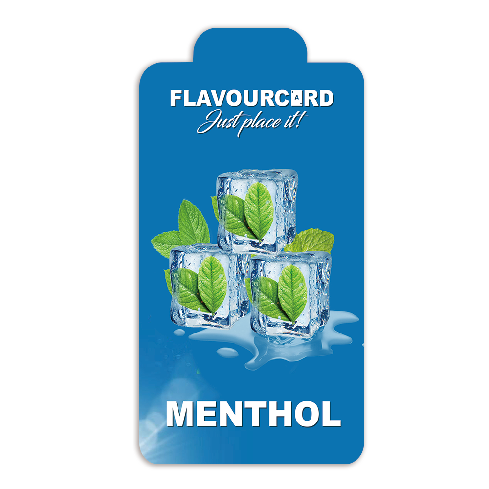25 FlavourCard Menthol Aroma Cards - Aroma Cards from FLAVOR BALLS at The Prince Webshop