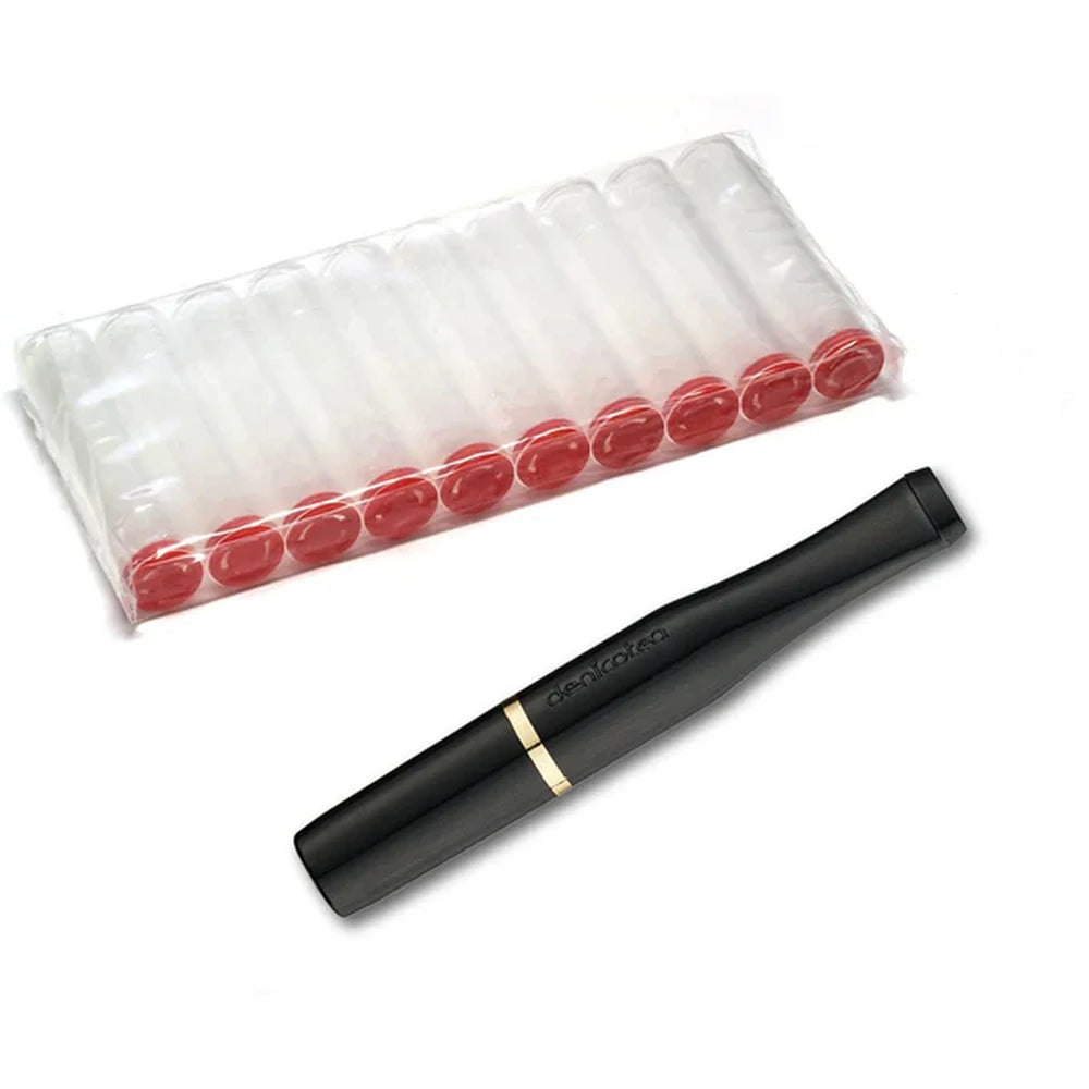 Standard Short Deco Cigarette Holder - Black - Cigarette Holder from Denicotea at The Prince Webshop