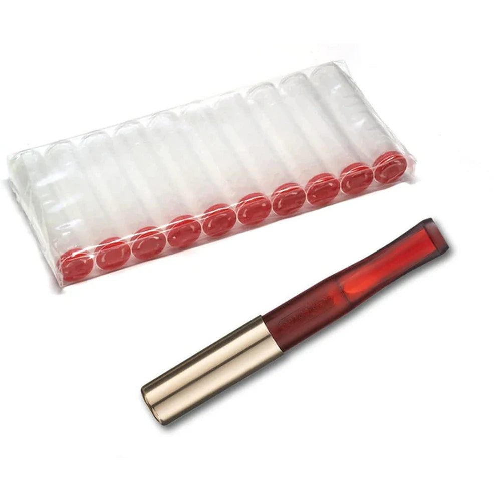 Denicotea Mini Automatic Cigarette Holder - Amber/Gold - Cigarette holder from Denicotea at The Prince Webshop