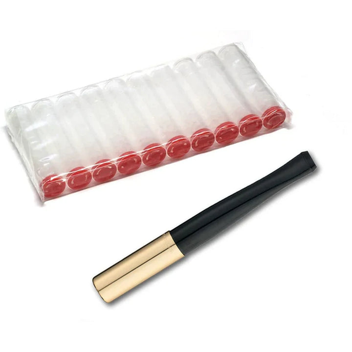 Lucille Automatic Goldton Black Cigarette Holder - Cigarette Holder from Denicotea at The Prince Webshop