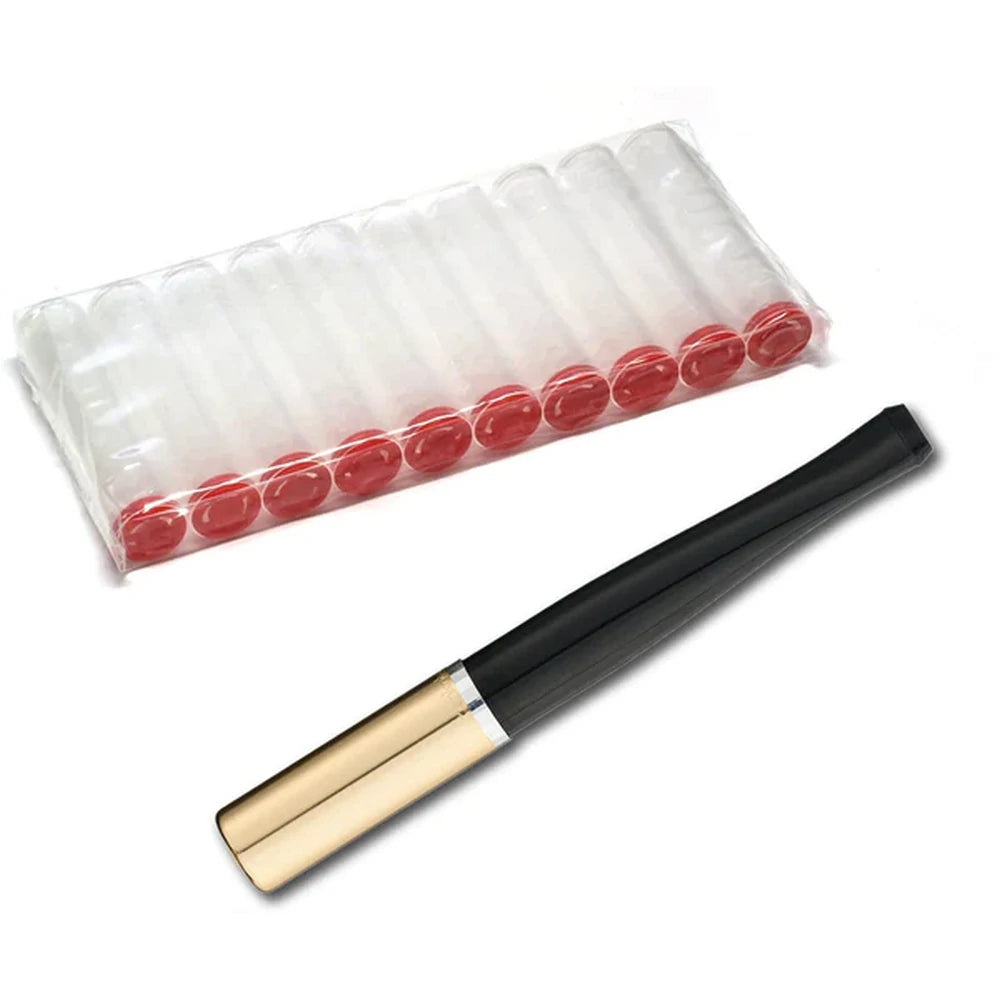 Lucille Automatic Black/Gold Diamond Cigarette Holder - Cigarette Holder from Denicotea at The Prince Webshop