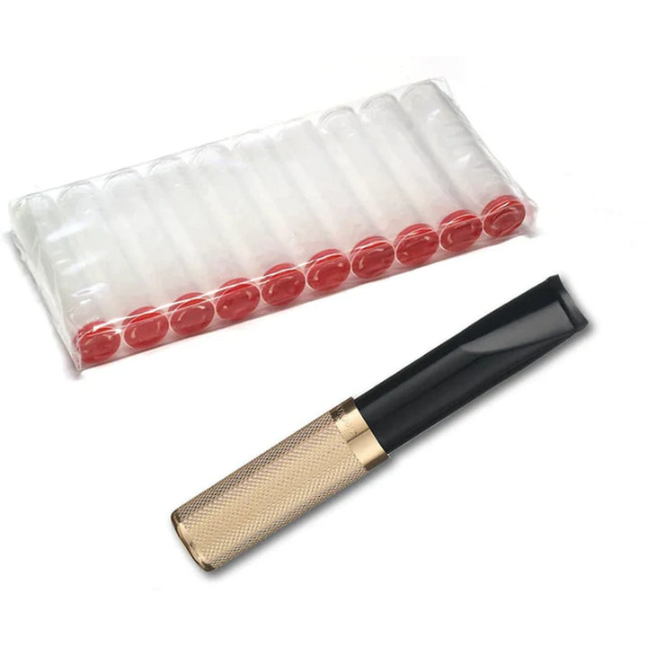 Flair Kort Automatic Cigarette Holder - Black/Gold - Cigarette Holder from Denicotea at The Prince Webshop