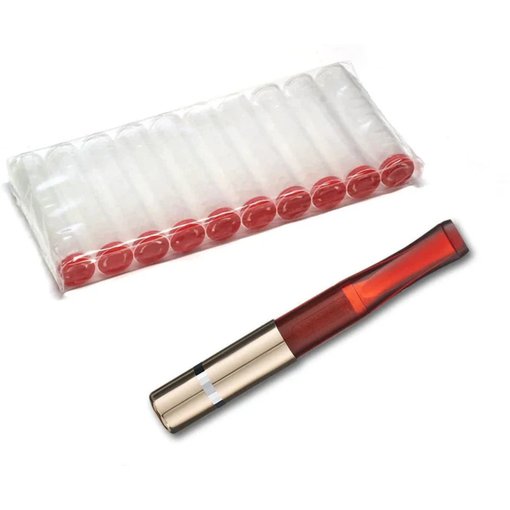 Vincent Kort Automatic Cigarette Holder - Amber/Gold - Cigarette Holder from Denicotea at The Prince Webshop