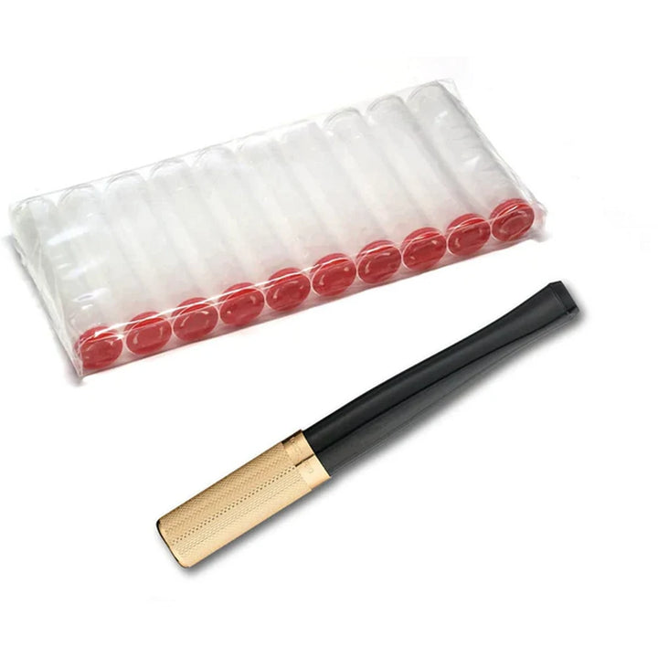 Flair Automatic Guillochier Cigarette Holder - Black/Gold - Cigarette Holder from Denicotea at The Prince Webshop