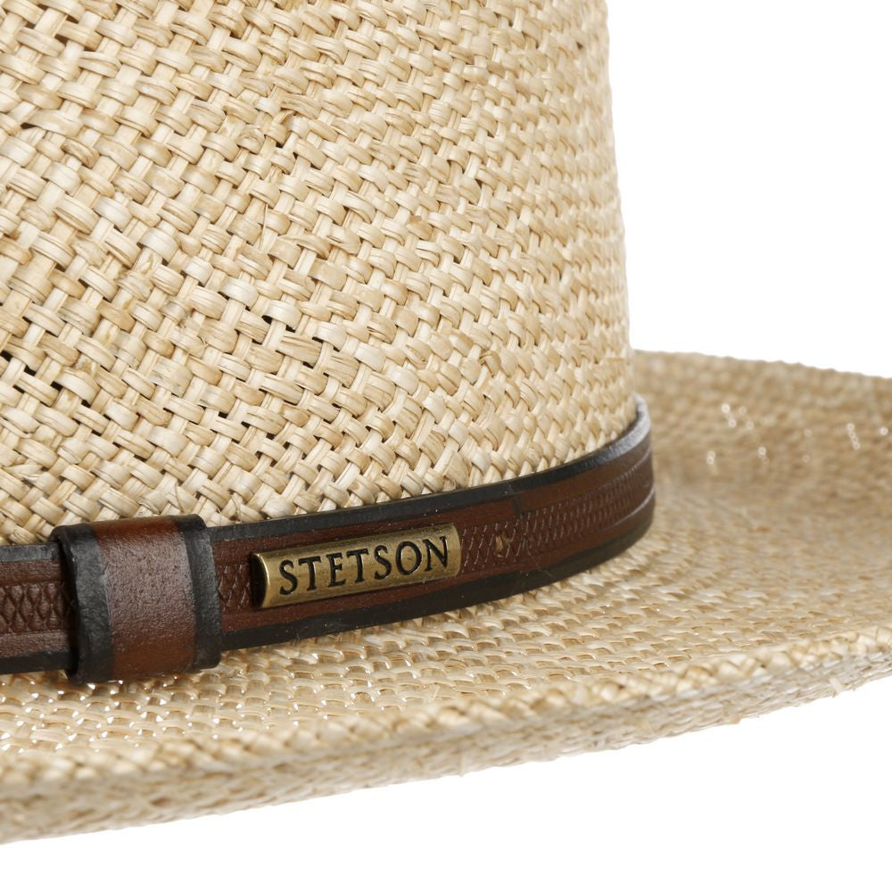 Stetson Fedora BAO Straw Hat - S (55 cm) - Hat from Stetson at The Prince Webshop