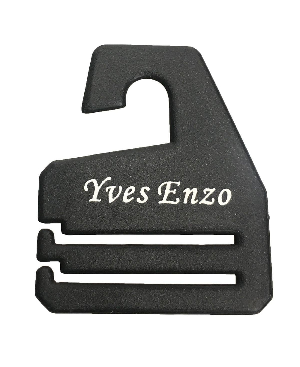 Yves Enzo Paris - Sort Mønstret Slips - Slips fra Yves Enzo hos The Prince Webshop