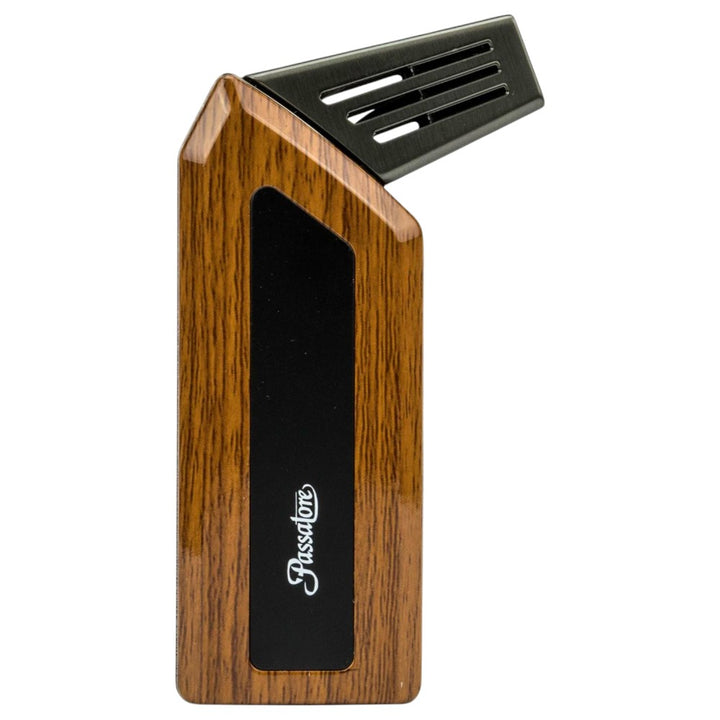 PASSATORE Pipelighter Peter Wood Finish with pipe fittings - Lighter from Passatore at The Prince Webshop