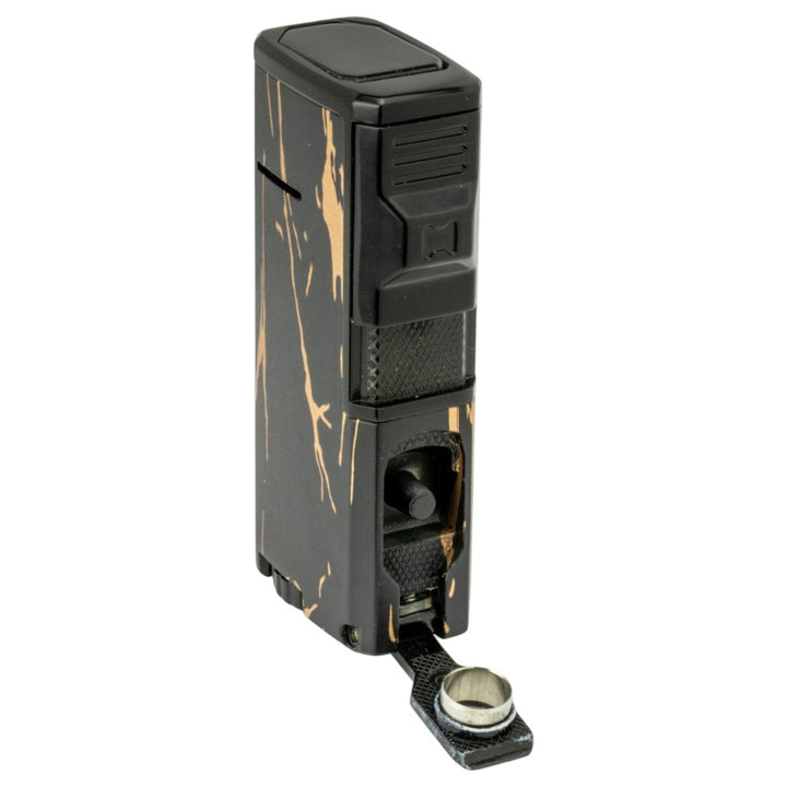 SKY Windsor 3-flame Jet Cigar Lighter med Puncher - Marble - Lighter fra SKY hos The Prince Webshop