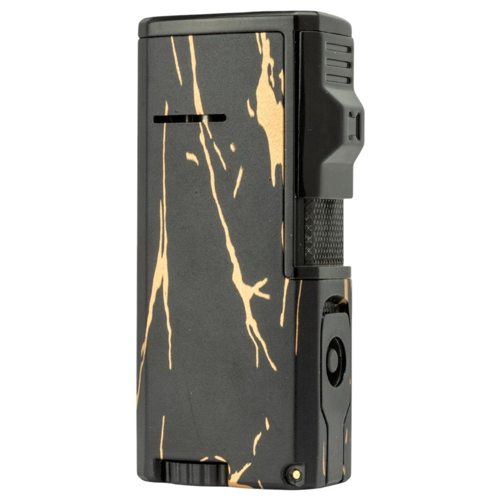 SKY Windsor 3-flame Jet Cigar Lighter med Puncher - Marble - Lighter fra SKY hos The Prince Webshop