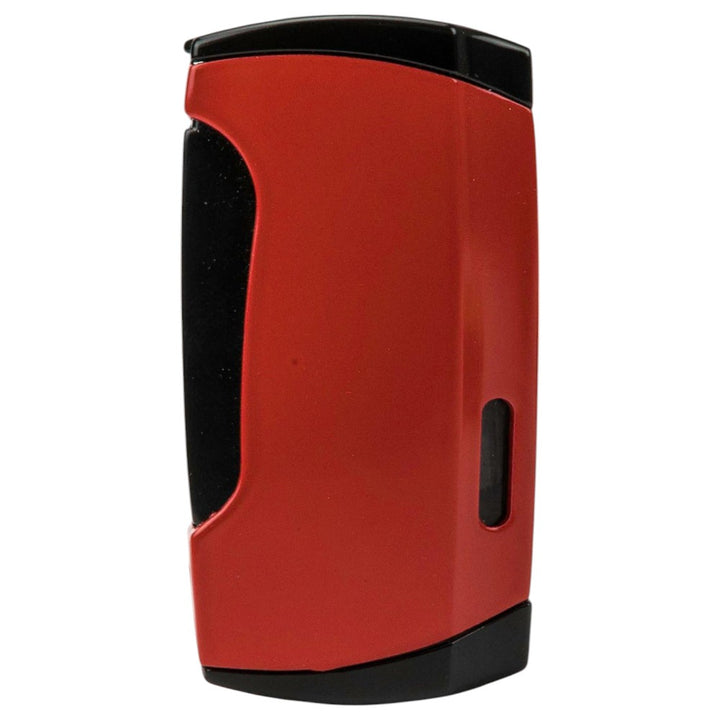 JEAN CLAUDE Diego 2 Jet Cigar Lighter with Puncher - Red - Lighter from Jean Claude at The Prince Webshop