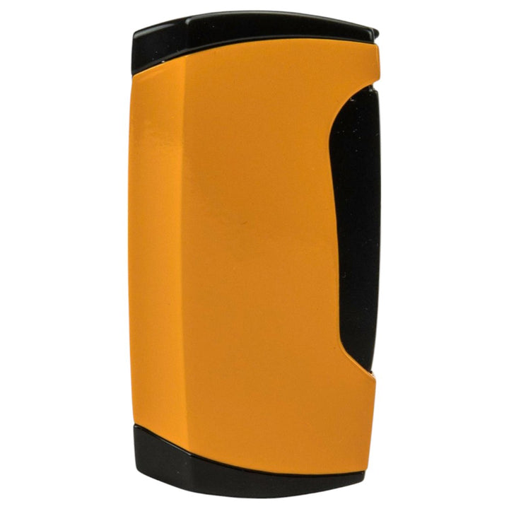 JEAN CLAUDE Diego 2 Jet Cigar Lighter with Puncher - Yellow - Lighter from Jean Claude at The Prince Webshop