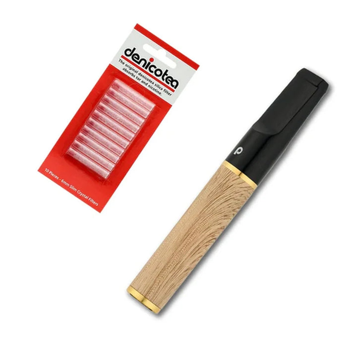 Denicotea NICE Cigarette Holder - Sandelwood - Cigarette Holder from Denicotea at The Prince Webshop
