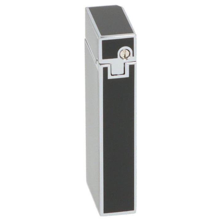 Eurojet Bella Classic Gaslighter med Sten - Sort Sølv - Lighter fra Eurojet hos The Prince Webshop