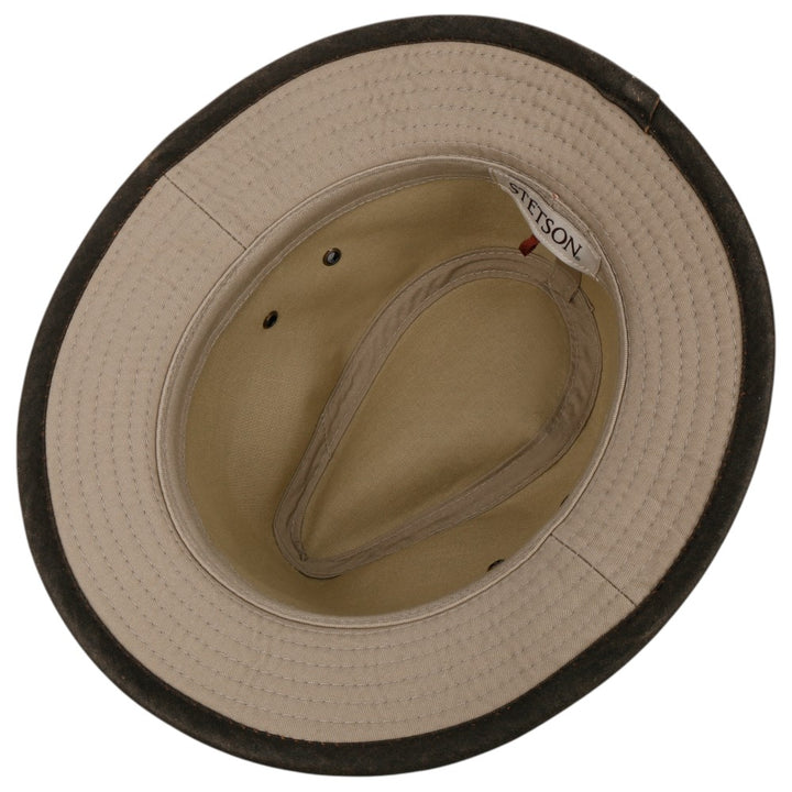 Stetson Ava Cotton Traveler Summer Hat - Beige - Traveler Hat from Stetson at The Prince Webshop