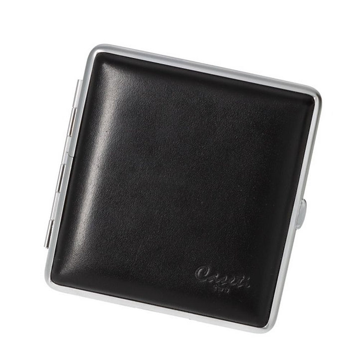 CASETI Cigarette Case for 20 King Size - Black Leather - Cigarette Case from Caseti at The Prince Webshop