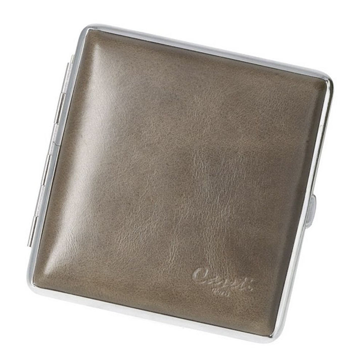 CASETI Cigarette Case for 20 King Size - Brown Leather - Cigarette Case from Caseti at The Prince Webshop