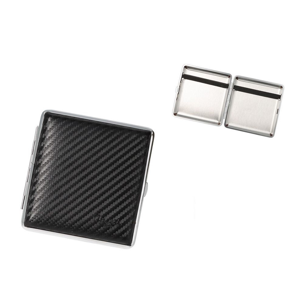 CASETI Cigarette Case for 20 King Size - Carbon Look - Cigarette Case from Caseti at The Prince Webshop