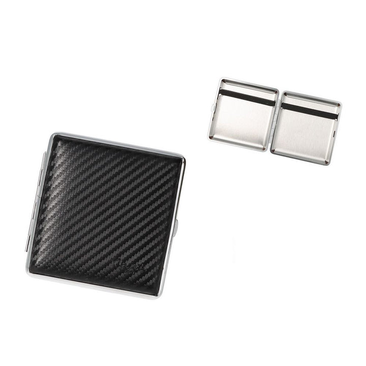 CASETI Cigarette Case for 20 King Size - Carbon Look - Cigarette Case from Caseti at The Prince Webshop